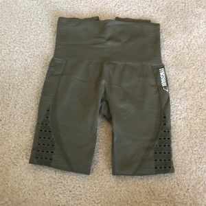 Seamless Energy High Waisted Legging Khaki Green